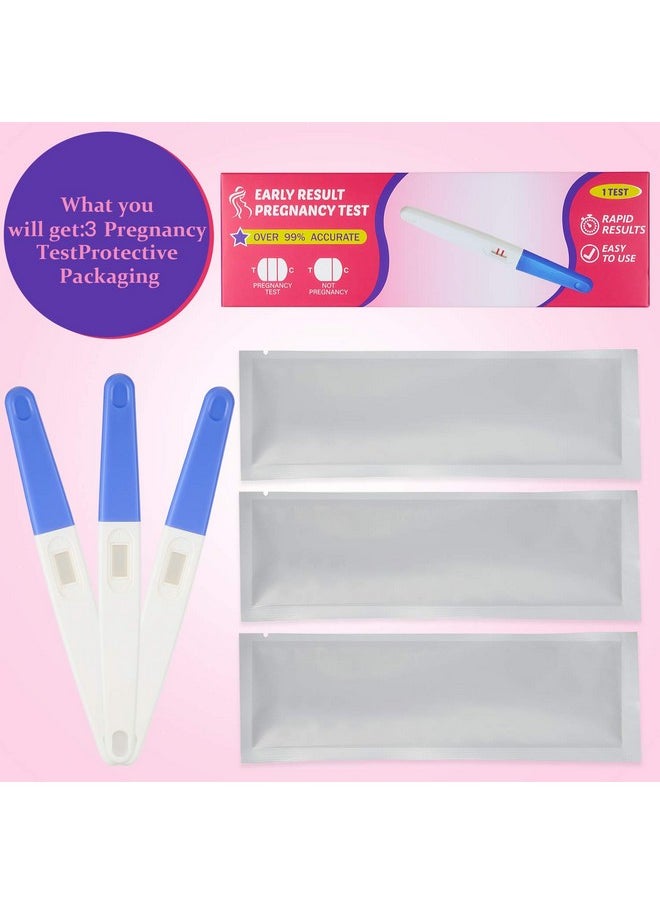 Skylety - 3 Pieces Fake Positive Pregnancy Test Prank Positive Pregnancy Test Fake Early Result Pregnancy Test Always Turns Positive For Practical Joke - Image 1