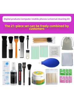 Suitable For Apple Airpods Wireless TWS Bluetooth Headset Digital Camera Air Blowing Keyboard Cleaning Mud Set-Model:3 Pces/set