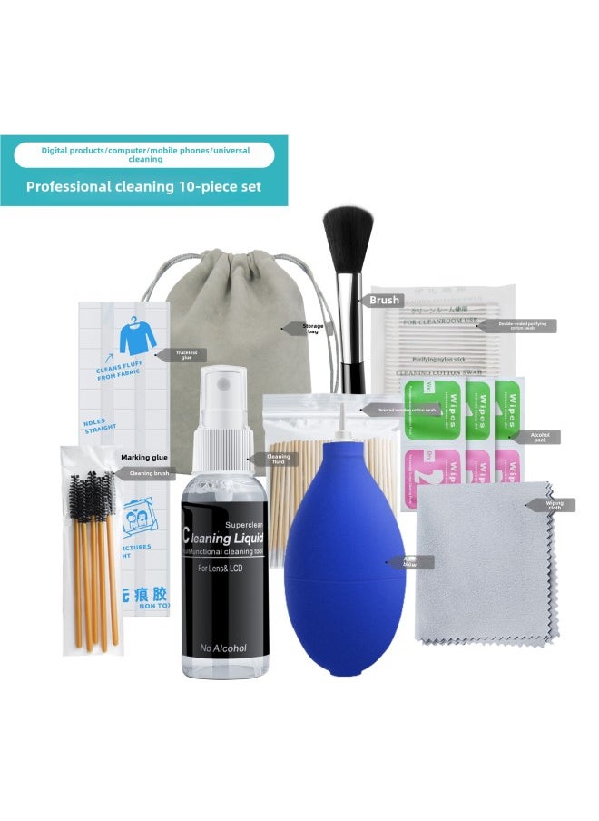 Generic - Suitable For Apple Airpods Wireless TWS Bluetooth Headset Digital Camera Air Blowing Keyboard Cleaning Mud Set-Model:3 Pces/set - Image 1