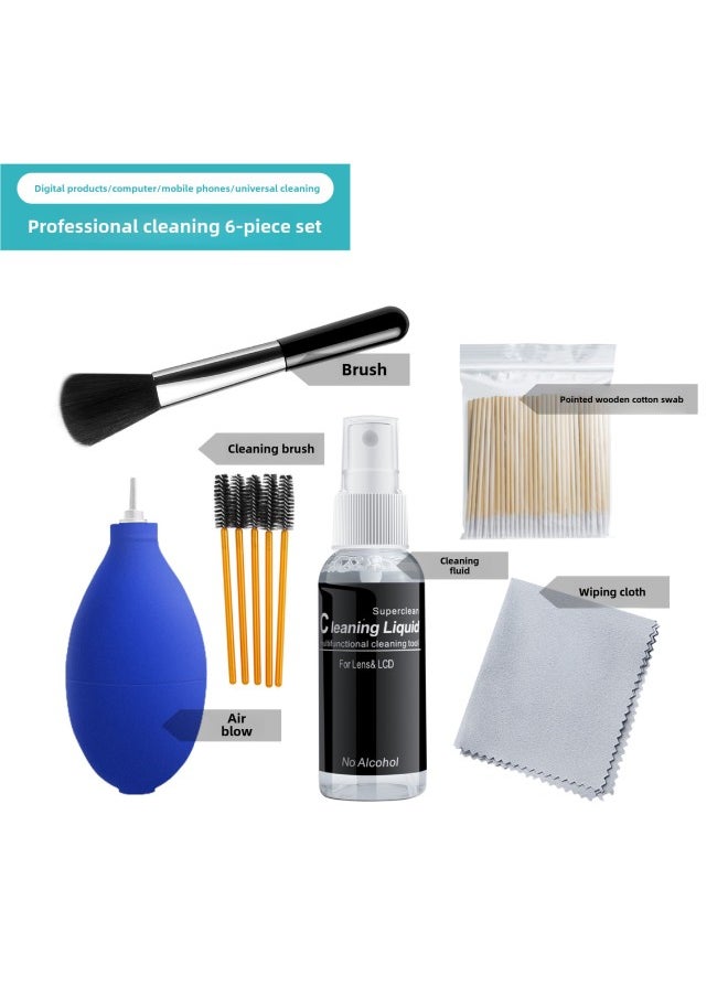 Generic - Suitable For Apple Airpods Wireless TWS Bluetooth Headset Digital Camera Air Blowing Keyboard Cleaning Mud Set-Model:3 Pces/set - Image 1