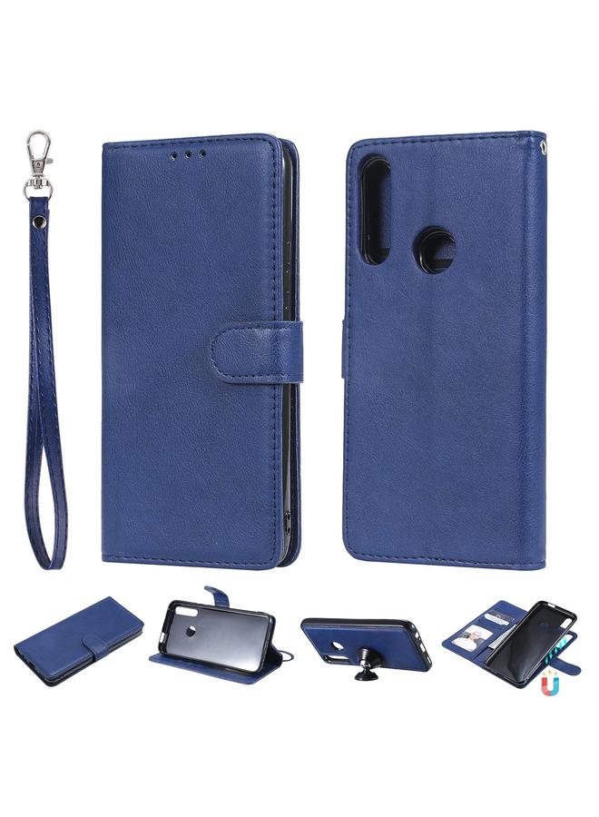 Zaboon Case For Huawei P Smart Z / Y9 Prime Solid Color Horizontal Flip Protective Case with Holder & Card Slots & Wallet & Photo Frame & Lanyard - Image 1