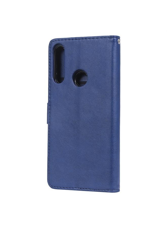 Zaboon Case For Huawei P Smart Z / Y9 Prime Solid Color Horizontal Flip Protective Case with Holder & Card Slots & Wallet & Photo Frame & Lanyard - Image 3