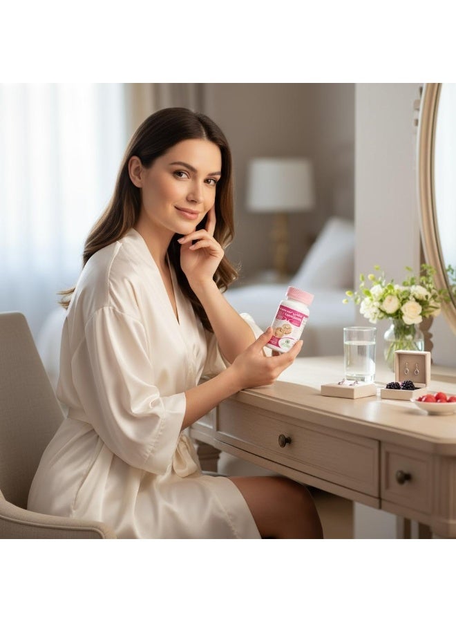 Vantage Lumiderm  Glutathione + Hyaluronic Acid +Vit C  60 CAP - Image 4