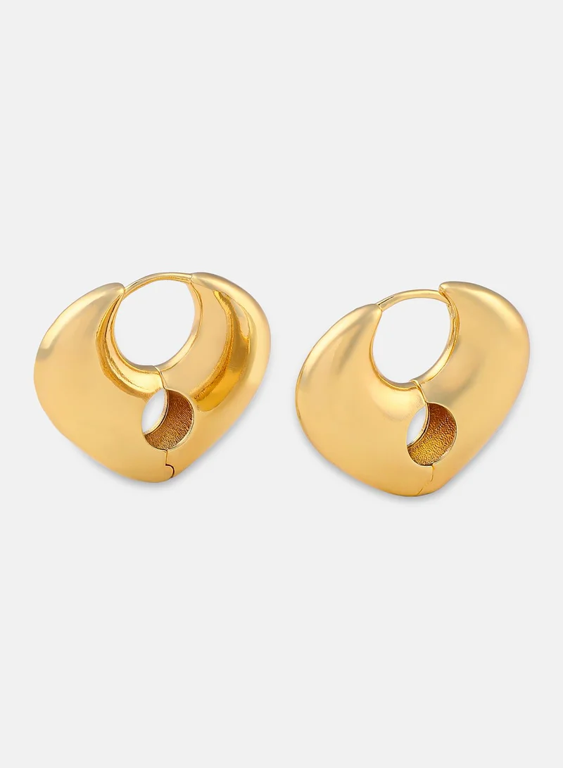 سوهي Women's The Arched Hoop Earrings