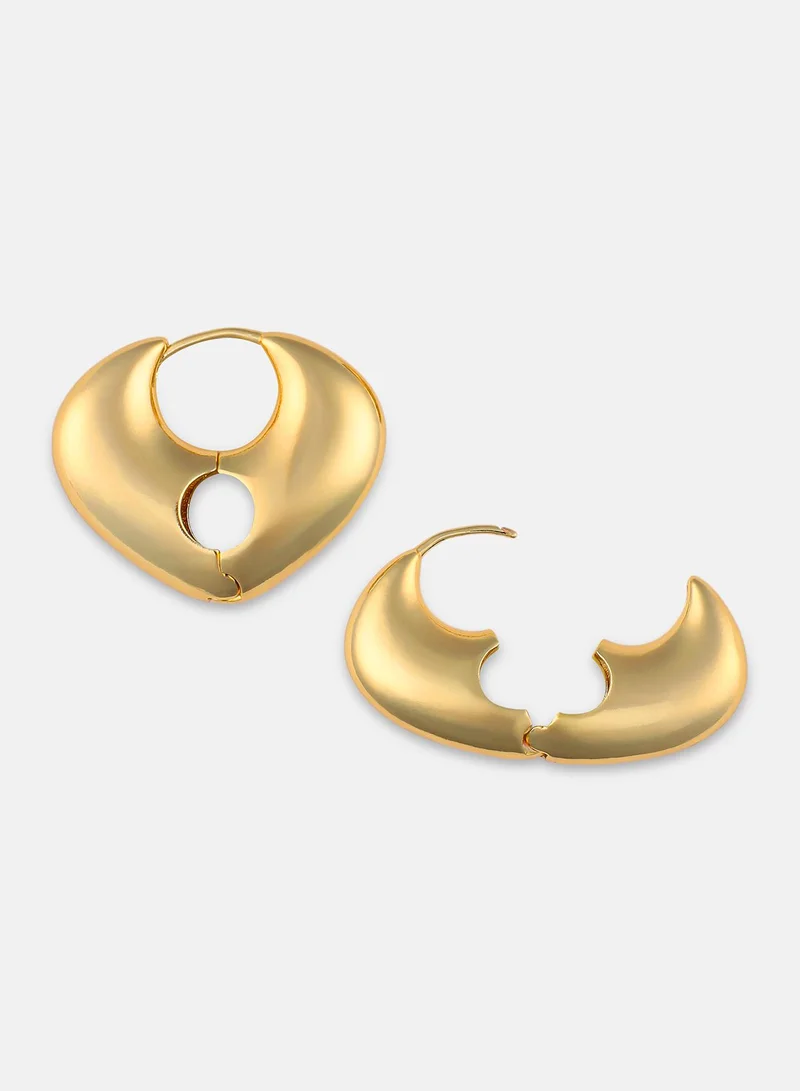 سوهي Women's The Arched Hoop Earrings
