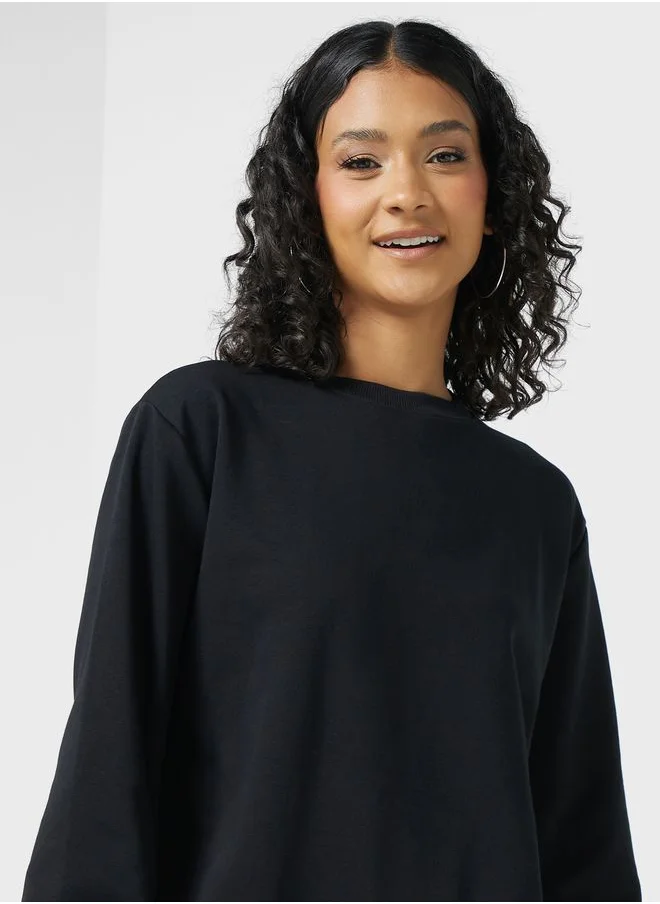 Ginger Basics Essential Crew Neck Sweatshirt