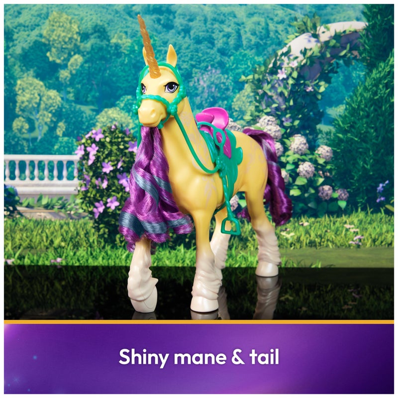 Unicorn Academy, Leaf with 2 Riding Accessories, 11”, Compatible with Ava, Dolls & Unicorn Toys for Girls Ages 4 and up - Image 3