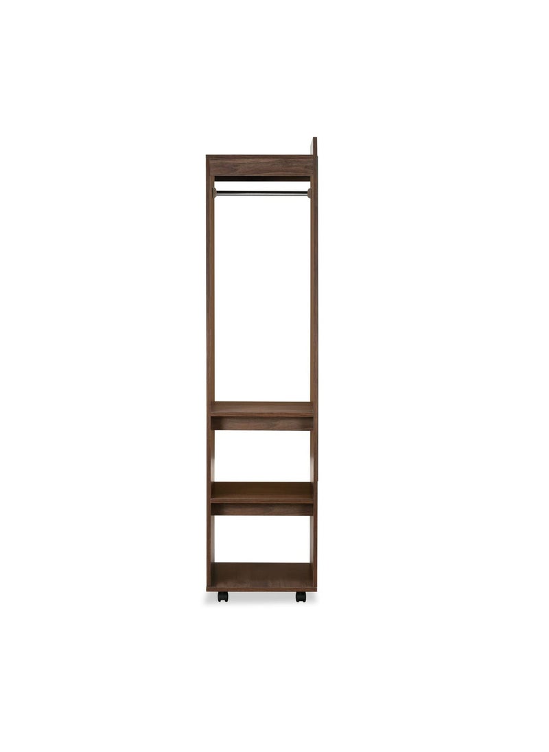Home home By Nilkamal Mamen Engineered Wood Dresser with Mirror Cappucino  - Image 4
