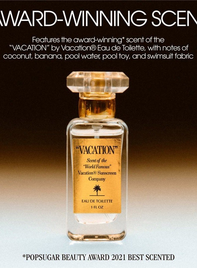 VACATION "VACATION" Shimmer Oil SPF 30 by Vacation, Shimmering Body Sunscreen, Water-Resistant, Enhances All Skin Tones, Dermatologist-Tested, Vegan, Travel Size, 2.9 Fl. Oz. - Image 3