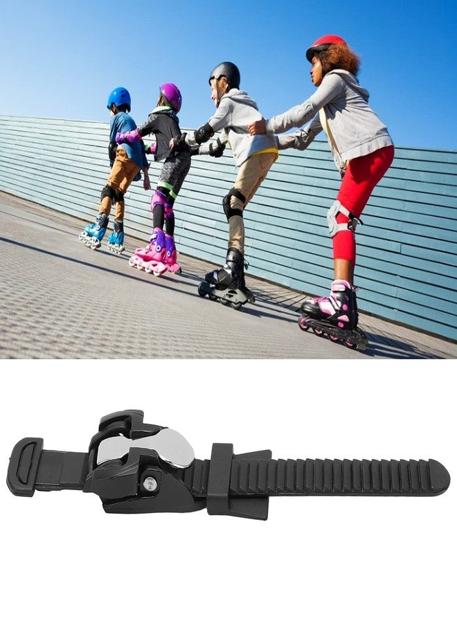 plplaaoo Roller Skate Strap, Inline Skate Buckle, Replacement Inline Roller Skate Shoes Strap Buckles, Durable T Shaped Adjustable Length Roller Skates Spider Buckle for Roller Skating Enthusiasts - Image 5