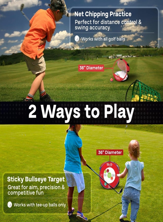 Golfgen PGA Tour Golf Practice Aids By Golfgen: Premium Chipping Nets, Putting Rings, & Targets, Indoor & Outdoor Training, Improve Accuracy & Control, Master Putting and Chipping, Portable for On The Go - Image 3