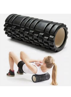 OASIS-TH Large Size Foam Roller Massage EVA Muscle Relaxation Massager Hollow Foam Column Roller For Gym Pilates Yoga Fitness Equipment 45X14CM  - Image 1