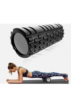 OASIS-TH Large Size Foam Roller Massage EVA Muscle Relaxation Massager Hollow Foam Column Roller For Gym Pilates Yoga Fitness Equipment 45X14CM  - Image 2
