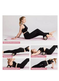 OASIS-TH Large Size Foam Roller Massage EVA Muscle Relaxation Massager Hollow Foam Column Roller For Gym Pilates Yoga Fitness Equipment 45X14CM  - Image 3