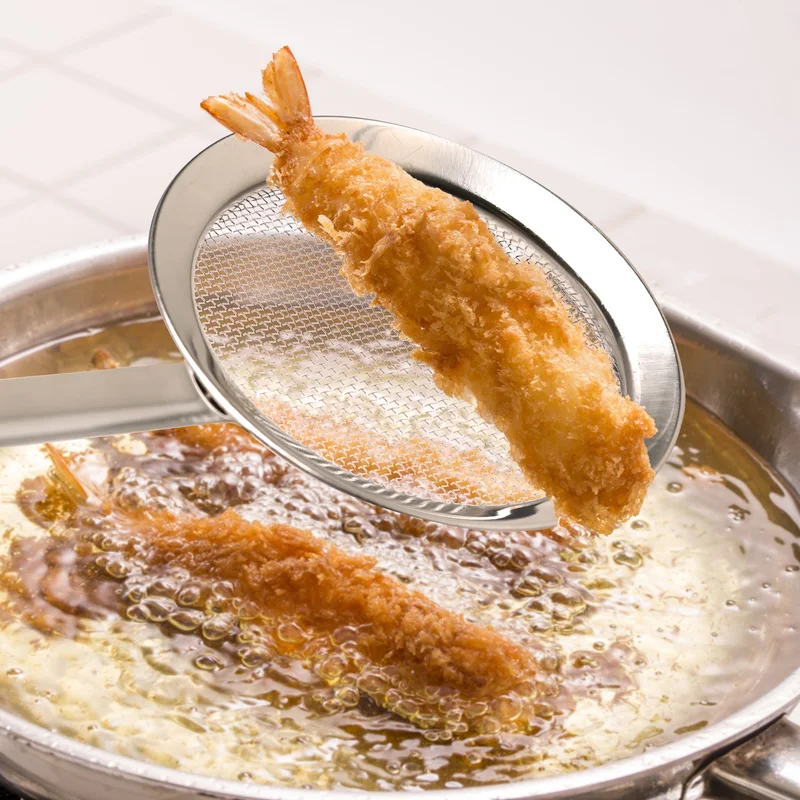 Simply Kitchen Skimmer With Mesh Ideal Kraft Steel