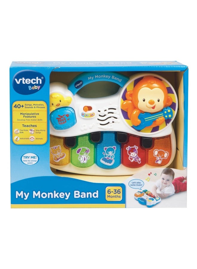 vtech Vtech Baby My Monkey Band Toy  - Image 1