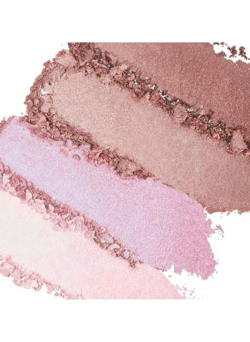 ORiTi لوحة ظلال عيون غير لامعة مكونة من 16 لونًا من البنفسجي الفاتح والوردي والبني، لوحة ظلال عيون للسفر، كل ذلك في لوحة واحدة، تدوم طويلاً ومقاومة للماء وقابلة للدمج للغاية، رائعة كهدية للسفر - Image 3