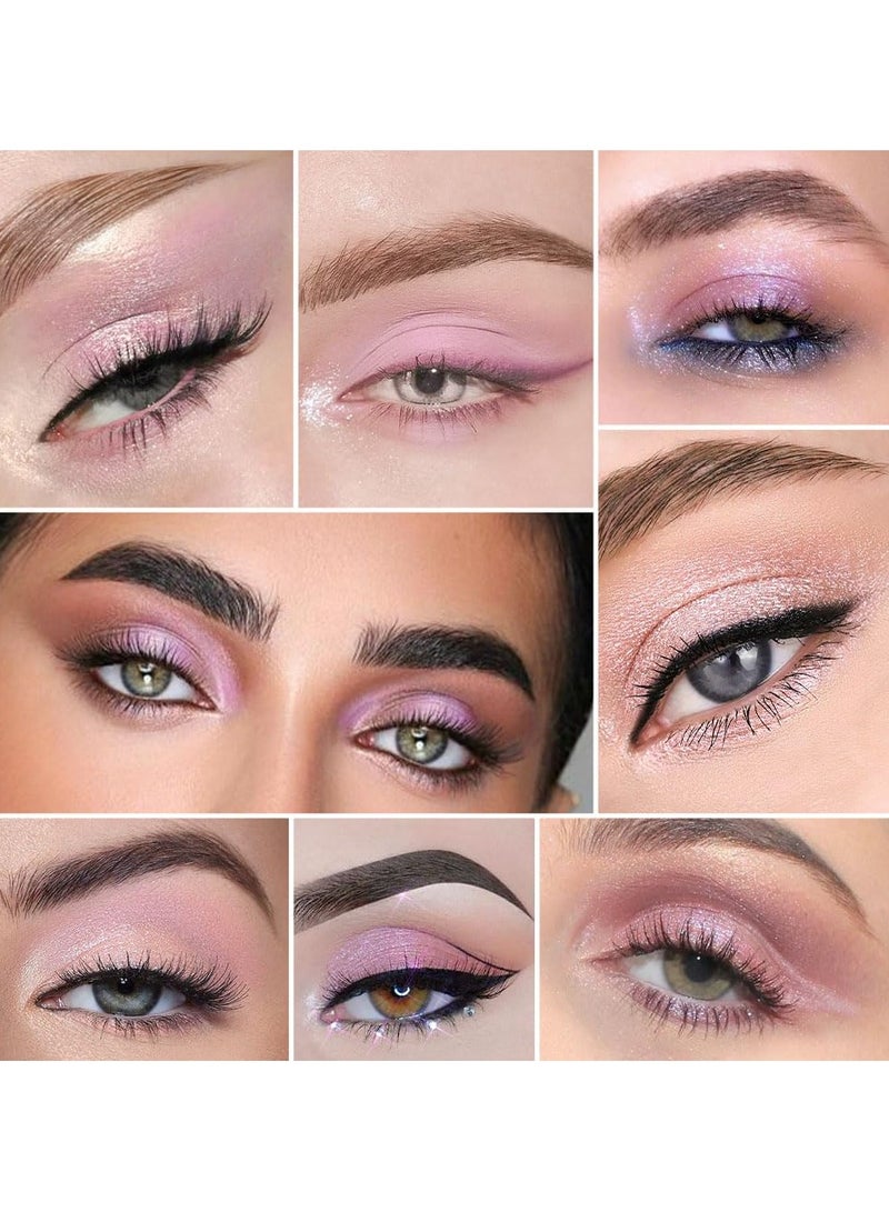 ORiTi لوحة ظلال عيون غير لامعة مكونة من 16 لونًا من البنفسجي الفاتح والوردي والبني، لوحة ظلال عيون للسفر، كل ذلك في لوحة واحدة، تدوم طويلاً ومقاومة للماء وقابلة للدمج للغاية، رائعة كهدية للسفر - Image 2
