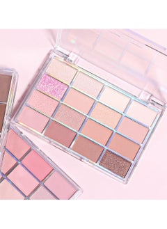 16Colors Light Purple Pink Brown Basics Matte Eyeshadow Palette,Eye Shadow Travel Makeup Palette all in one Long Lasting Waterproof Ultra-Blendable,Great for Travel Gift Kit - pzsku/Z27DE6A5E10718DF9AE24Z/45/_/1716278731/5986b4d4-ccca-485e-9d6e-1164d8e305d0