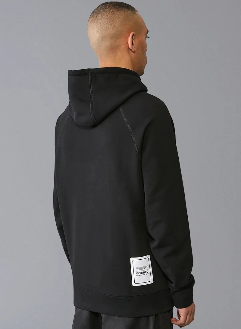 Aston Martin  Aston Martin F1 Lifestyle Logo Hoodie  | Best Price UAE