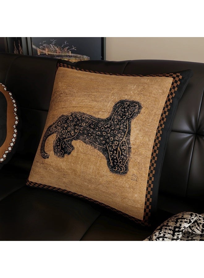 Nordic Vintage Series Pillow Case Sofa Decoration Pillow Cover 45 X 45cm