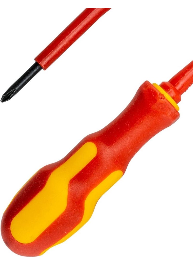NAREX 834100 Slim Series Electrician Insulated Phillips Screwdriver PH0X60 mm  - Image 3