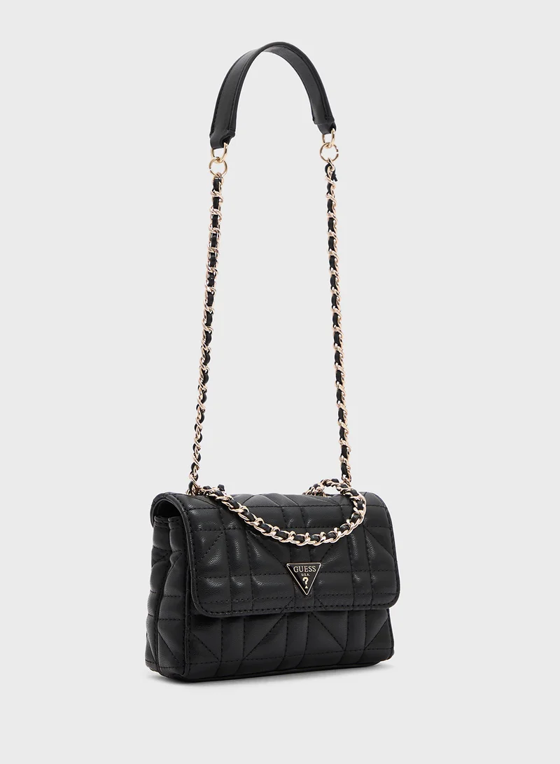 GUESS Edita Mini Convertible Crossbody Flap