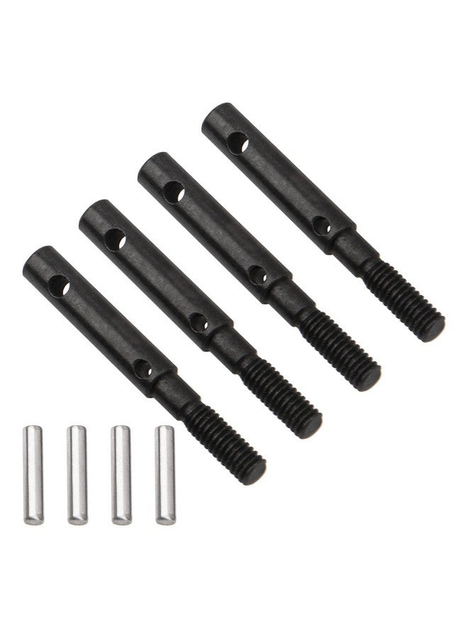 Vgoohobby Ohobby Steel Front Rear Portal Stub Axle Drive Shaft Compatible With Axial Scx10Iii Axi03007 Jeep Capra 1.9 Utb 1/10 Rc Crawler - Image 2