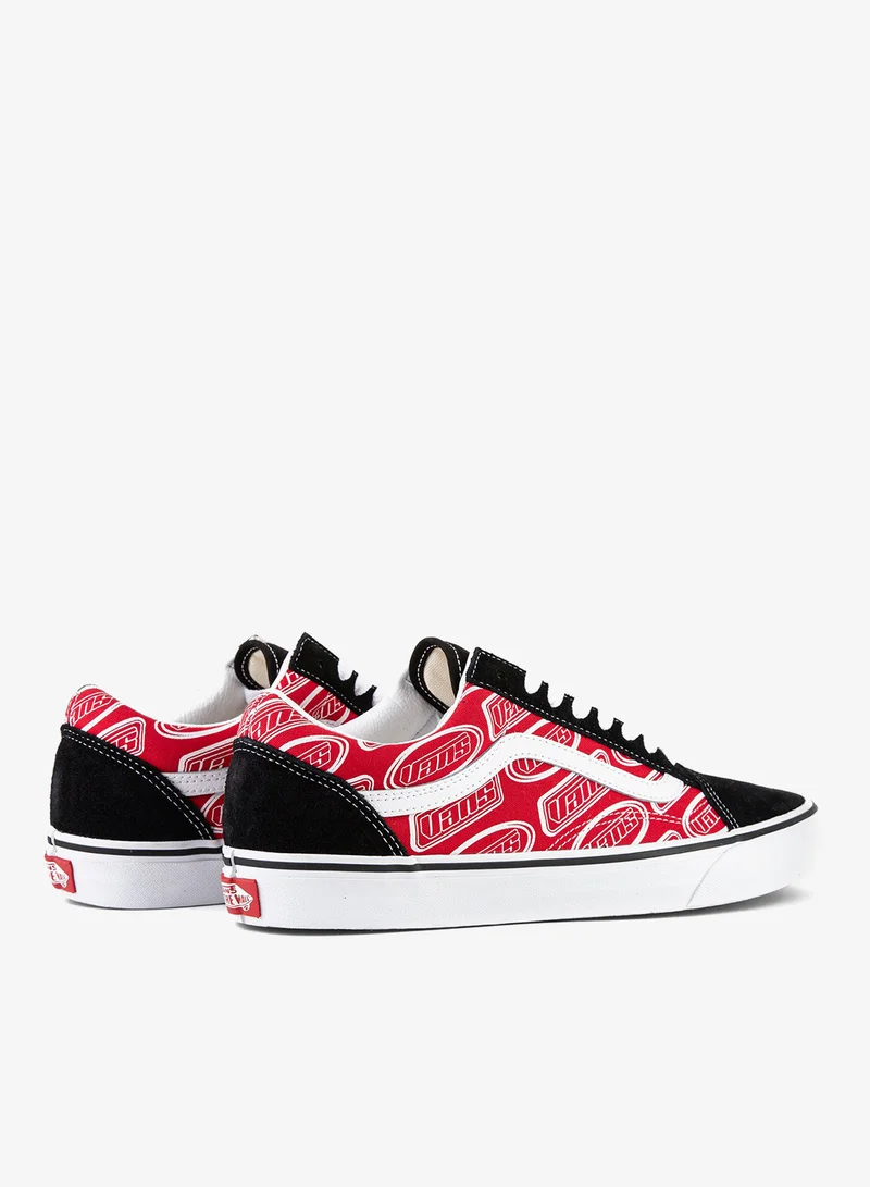 VANS Red Old Skool Unisex Shoes  | Best Price UAE