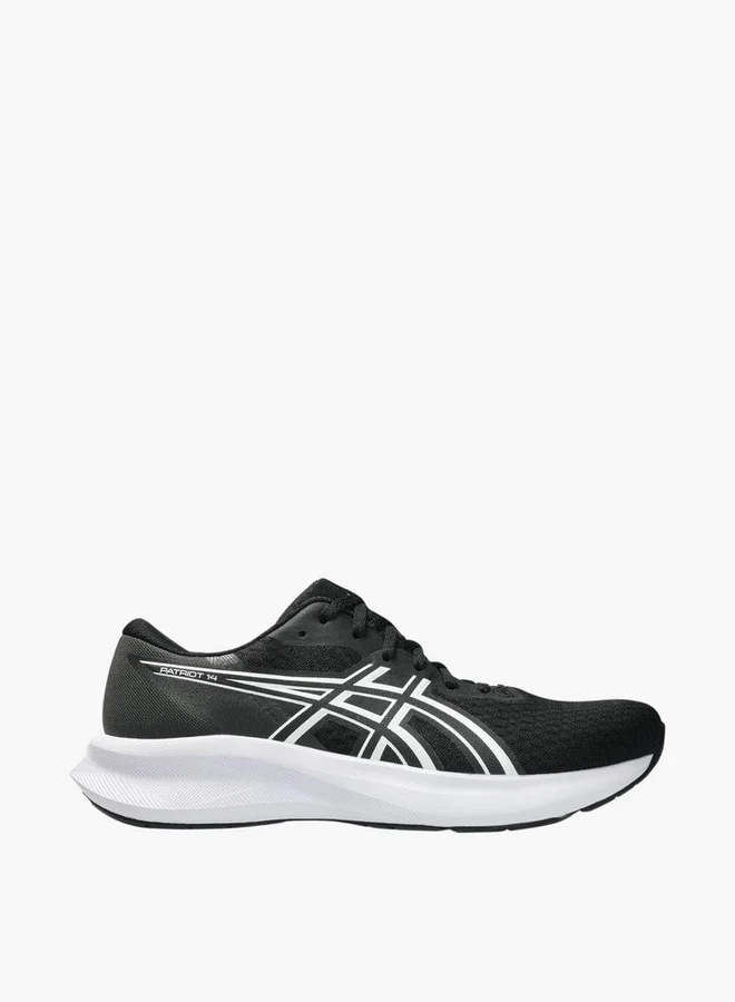 asics Men's PATRIOT 14 Lace-Up Closure Sports Shoes - 1011C050-002