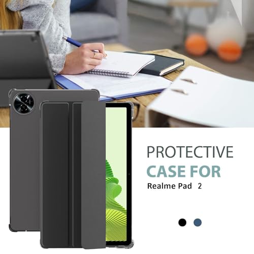 ProElite Case Cover for Realme Pad 2 11.5 inch Cover, Smart Flip Case Cover for Realme Pad 2 11.5 inch Translucent Back with Stylus Pen, Flowers - Image 5
