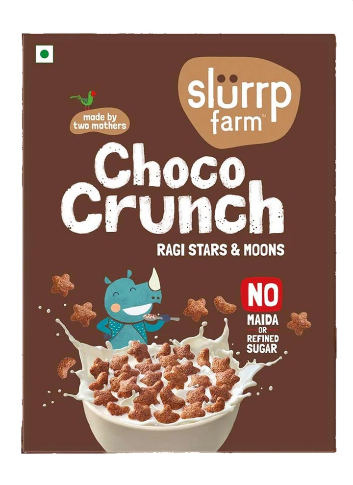 Choco Crunch Chocolate Ragi Stars And Moons Cereal No Refined Sugar
