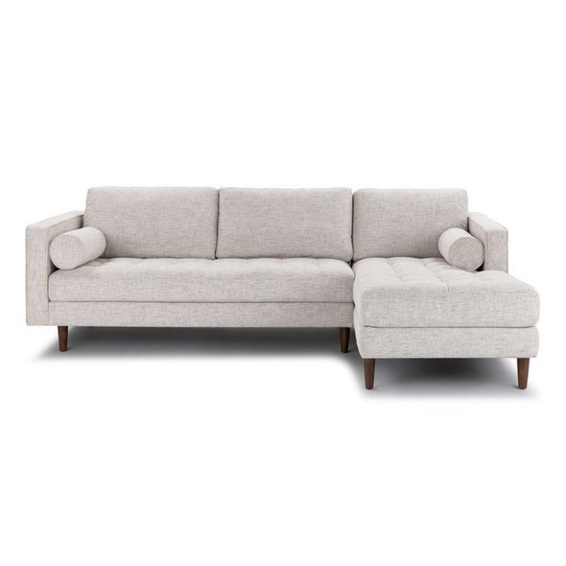 Betak Corner sofa 180x300x80x90 cm - Beige - Image 1