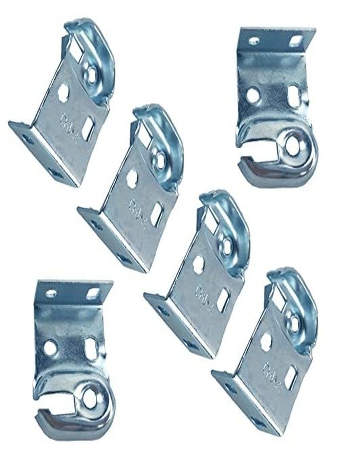 Kowibcl 6pcs Roller Window Shade Inside and Outside Mount Brackets with Screws, Curtain Rod Holder, Zinc - Image 3