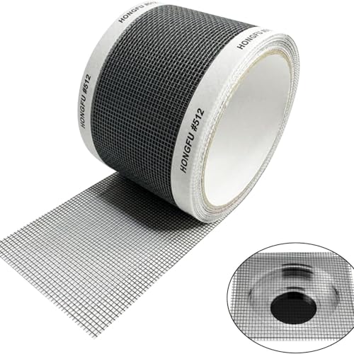TASMAX Plastic Bathroom Hair Catcher For Drains Disposable Drain Cover Sticker Sink Drain Cover Hair Catcher For Bathroom Drain Cuttable PVC Mesh Shower With Cleaning Shovel (ROLL 7Cm*5M (Small Size) - Image 2