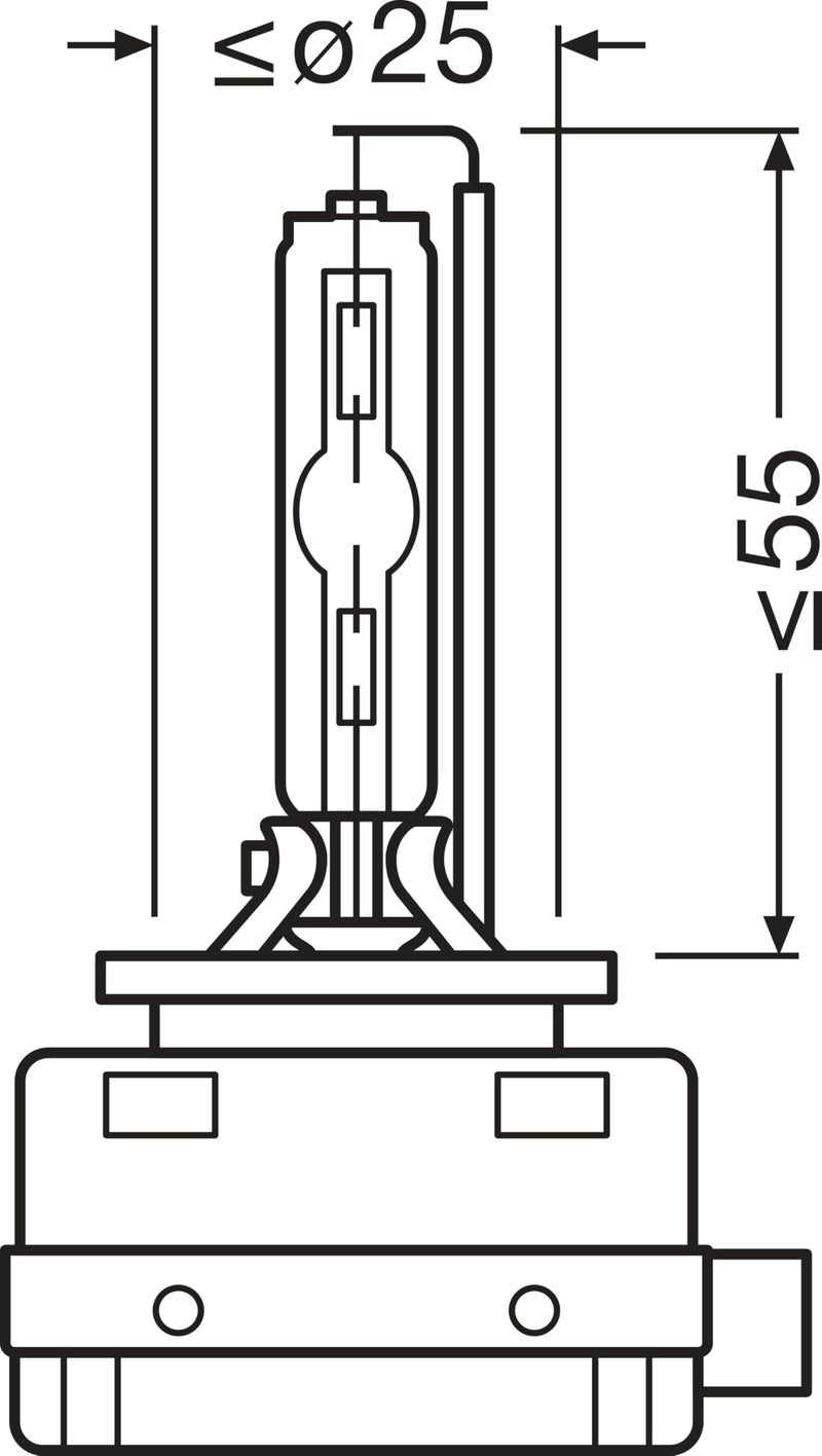 Osram Xenarc Night Breaker 220, D1S, 220% More Brightness, Xenon Headlight Bulb, 66140XN2-2HB, Folding Box (2 Lamps) - Image 4