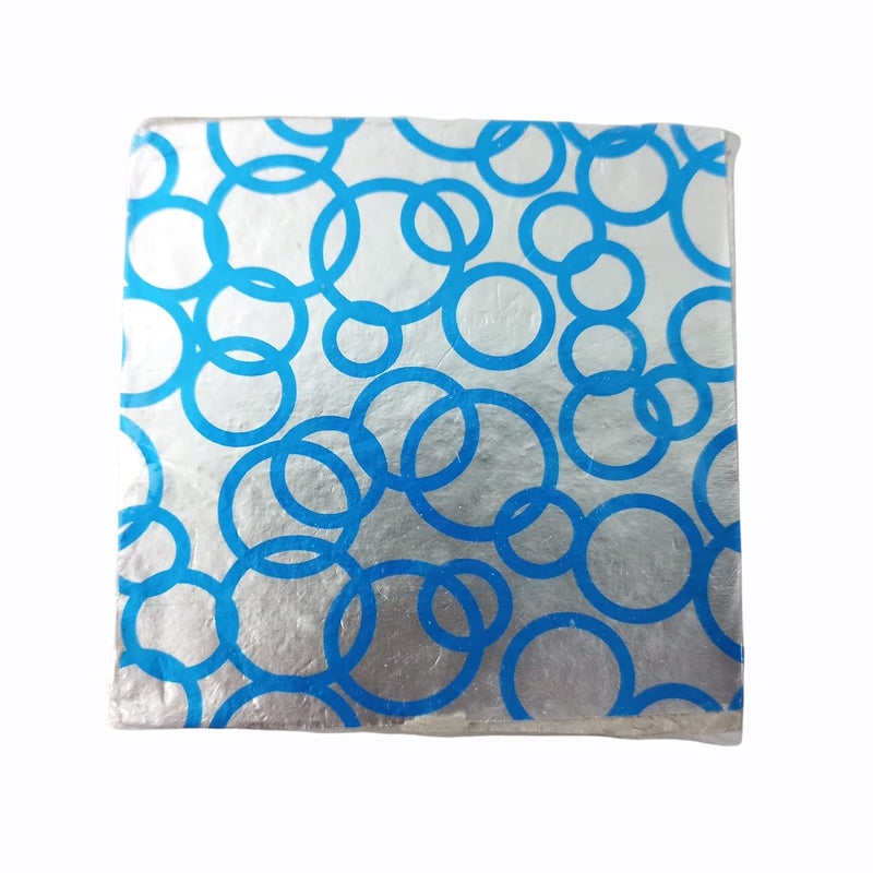 Bake Bully Bake BullyAluminium Chocolate Foil Wrapping Paper for Chocolate Packing200 pcs ApproxBig Circle - Image 1
