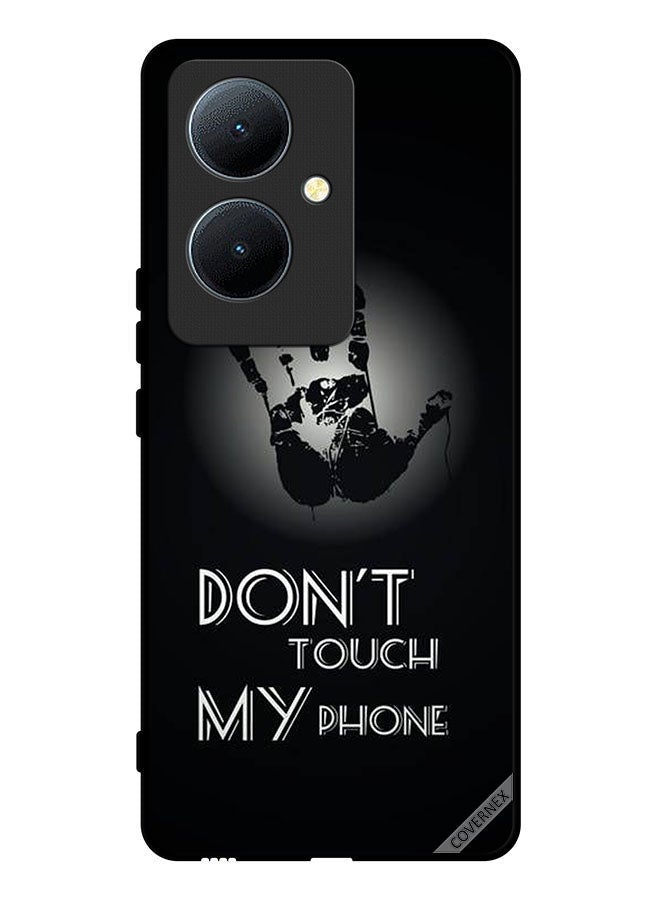 Covernex Protective Case Cover For Vivo Y78 5G Don't Touch My Phone Hand - Image 1