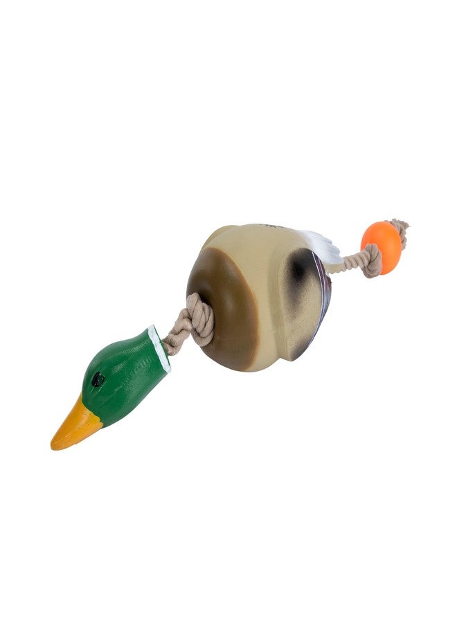 Browning Pet Toys, Durable Dog Toys for Tug and Fetch, Rubber Duck Rope Toy - Image 3