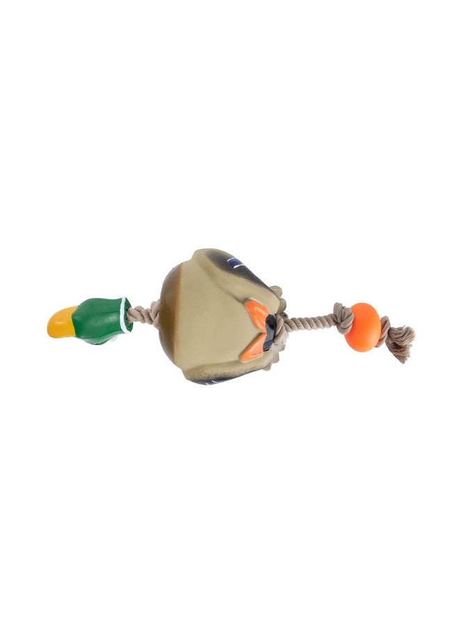 Browning Pet Toys, Durable Dog Toys for Tug and Fetch, Rubber Duck Rope Toy - Image 4