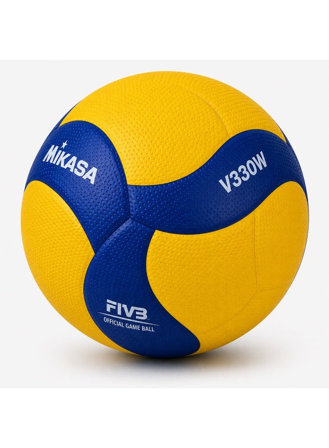 ميكاسا كرة طائرة ميكاسا V330W الرسمية | كرة المباراة الرسمية FIVB | مناسبة للتدريب والاستخدام الداخلي والخارجي | موديل المنافسات الوطنية - Image 1