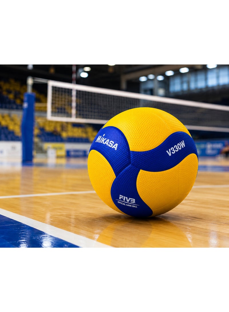 ميكاسا كرة طائرة ميكاسا V330W الرسمية | كرة المباراة الرسمية FIVB | مناسبة للتدريب والاستخدام الداخلي والخارجي | موديل المنافسات الوطنية - Image 5