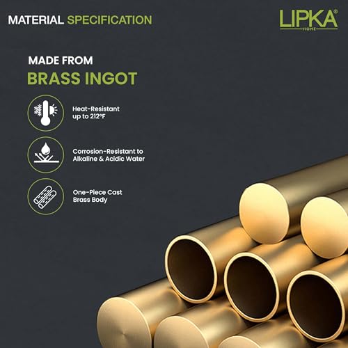 Lipka Full Brass Extension Nipple (3 inches) for Pipe Fittings | Pack of 1 | Chrome Finish - Image 4