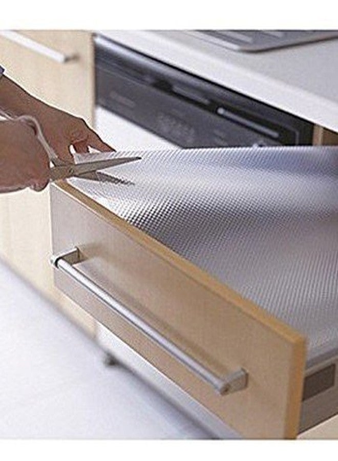 EASY SHOPE Anti-Slip Super Strong Placement Mat for Fridge (60 cm x 500 cm, Grey)- 5 Miter - Image 2