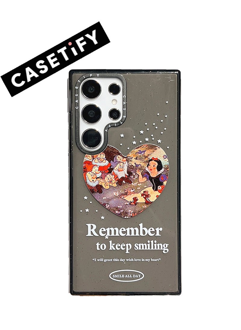 Casetify - Enchanted Snow White Glitter Case for Samsung Galaxy S24 Ultra - Image 1