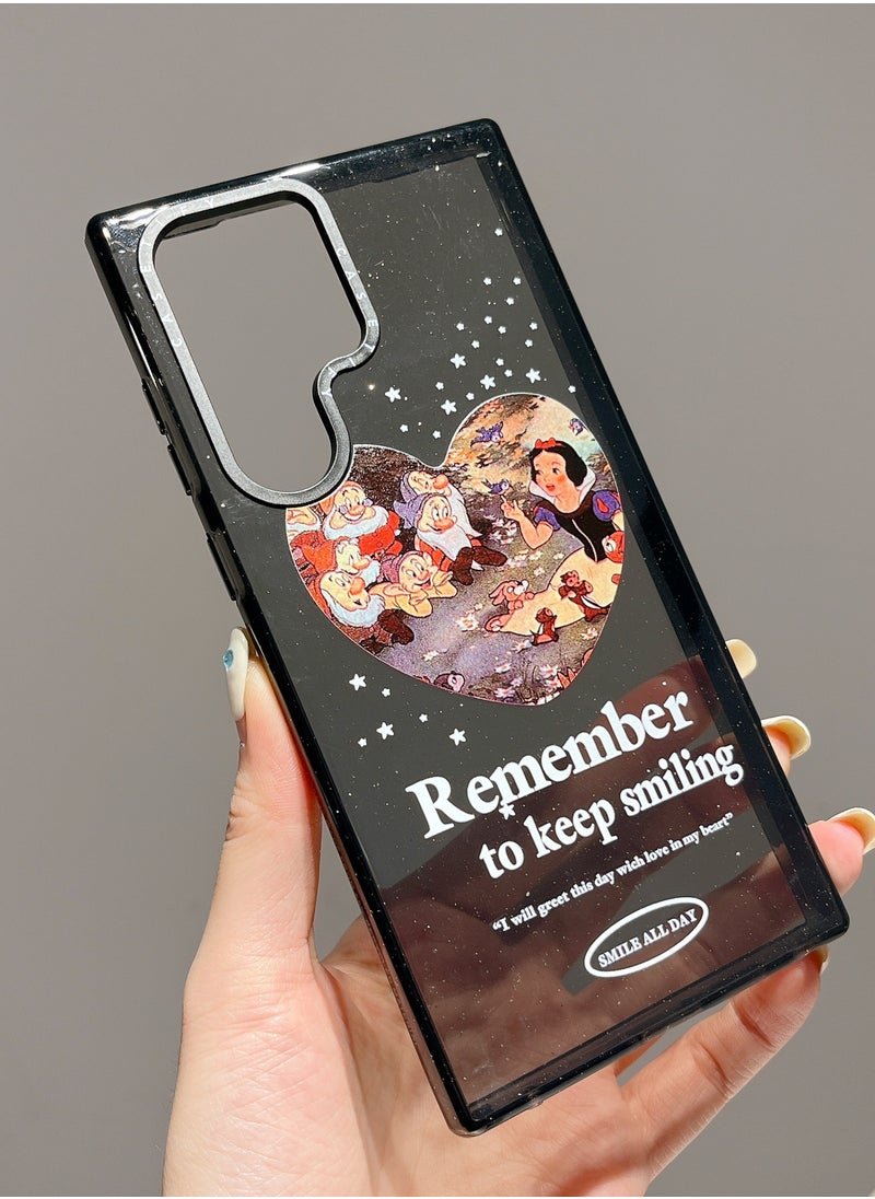 Casetify - Enchanted Snow White Glitter Case for Samsung Galaxy S24 Ultra - Image 1
