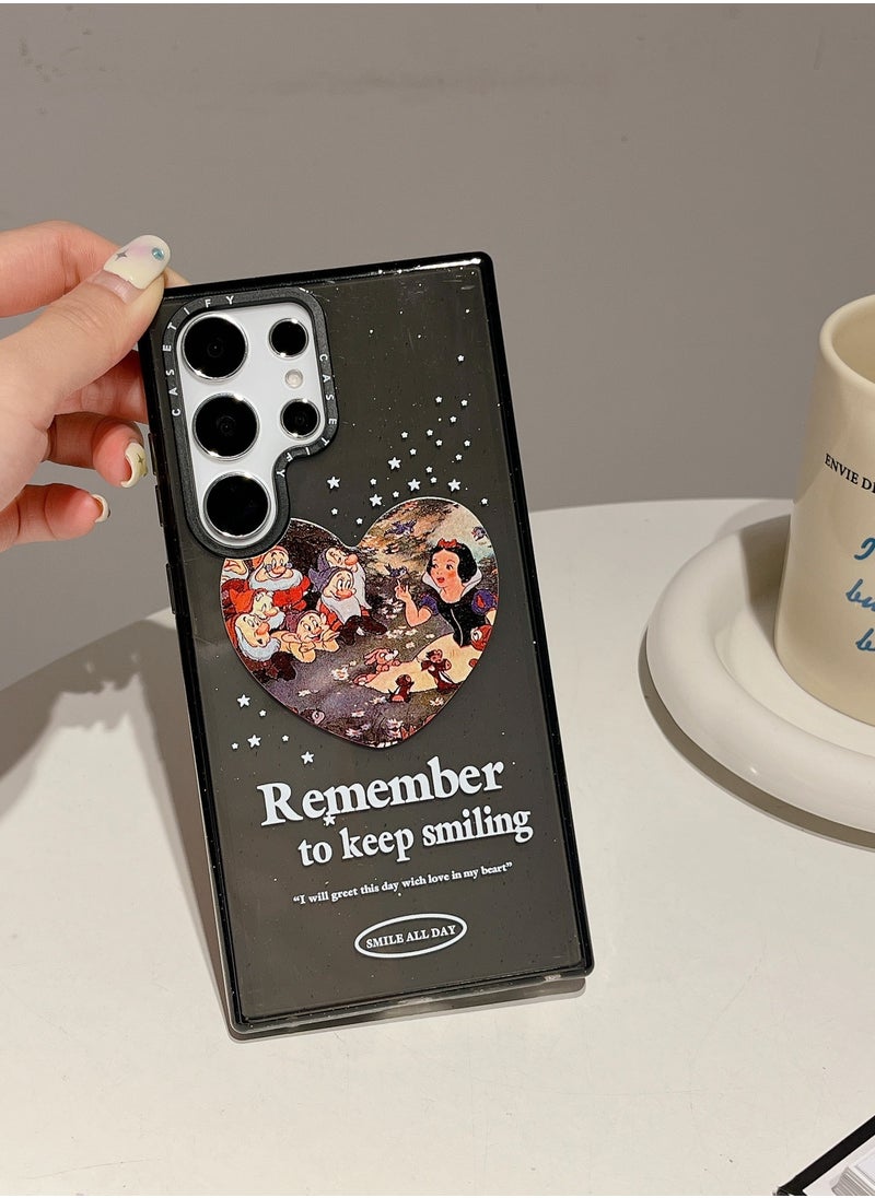 Casetify - Enchanted Snow White Glitter Case for Samsung Galaxy S24 Ultra - Image 1