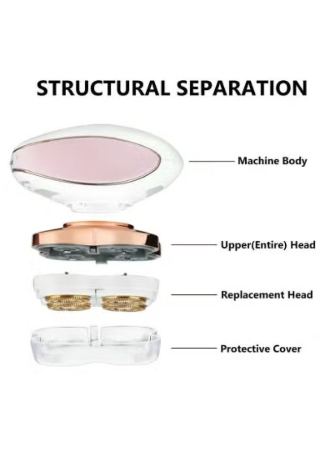 JAJEEK Flawless Legs Women’s Hair Remover | Painless Rechargeable Epilator for Smooth Skin | Wet & Dry Use | Portable Cordless Hair Removal Device for Face, Legs & Body | Safe for Sensitive Skin | Compact & Travel-Friendly Electric Shaver for Women & Men - Image 5