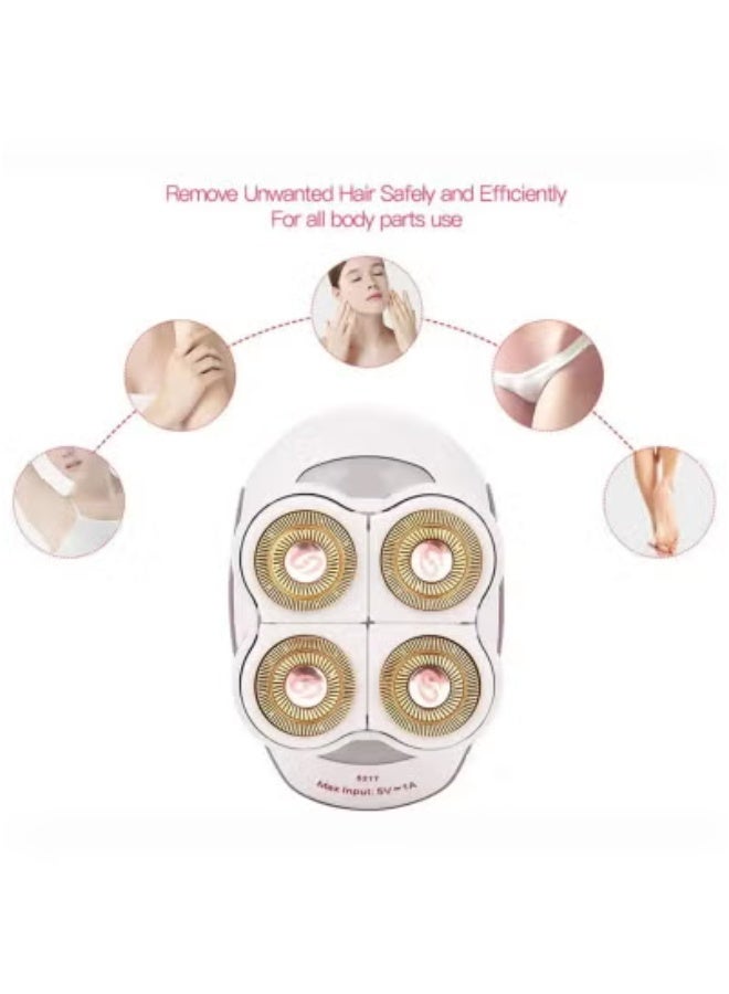 JAJEEK Flawless Legs Women’s Hair Remover | Painless Rechargeable Epilator for Smooth Skin | Wet & Dry Use | Portable Cordless Hair Removal Device for Face, Legs & Body | Safe for Sensitive Skin | Compact & Travel-Friendly Electric Shaver for Women & Men - Image 2