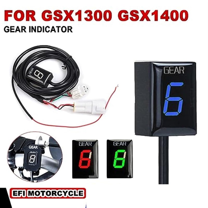 Wivplex Motorcycle 1-6 Speed Gear Indicator - Image 2